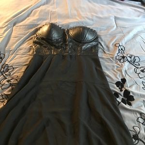 Forever 21 Spiked Hi Low Dress